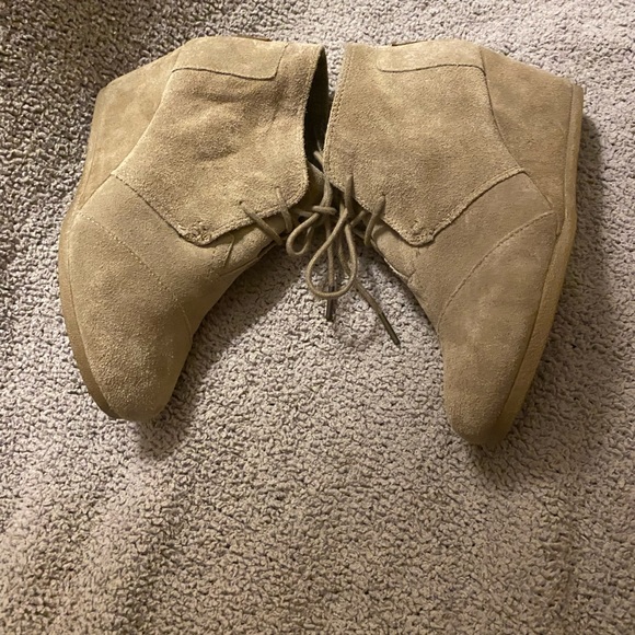 Tom’s Desert Wedge shoes sz 8 - Picture 5 of 8